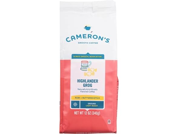 Cameron's Highlander Grog Coffee, 12oz