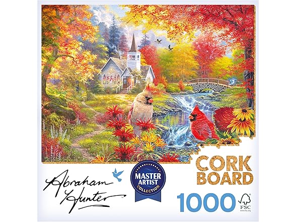 RoseArt - Abraham Hunter Cork Puzzle 1000 Piece Puzzle