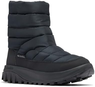 Columbia Women's Snowtrot Mid, Black/Titanium II, 10.5