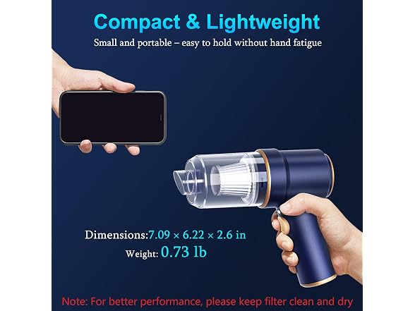 KMM W0603 Car Vacuum Cleaner