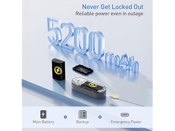 LNDU Smart Keyless Entry Door Lock - Gallery 7