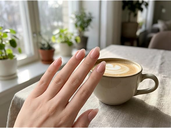 Nude Jelly Gel Nail Polish Set Milky