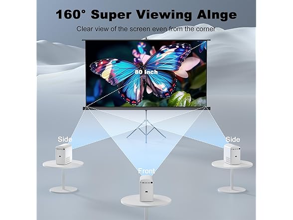 SCREENMAX Projector Screen with Stand