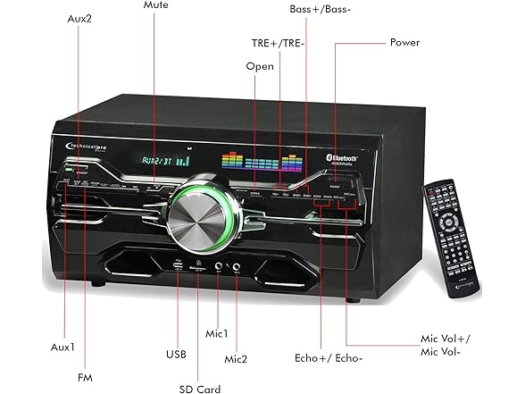 Technical Pro Technical Pro 4000 Watts Professional Bl