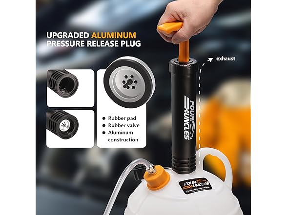 FOUR UNCLES 6L Manual Oil Extractor Pump