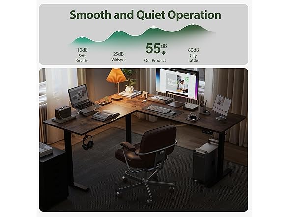 Agilestic L-Shaped Standing Desk