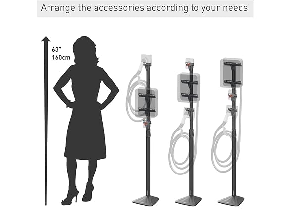 Barkan EV140FC 57" Universal EV Charger Stand