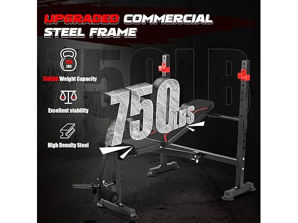 MAIDOMA 750LBS Weight Bench