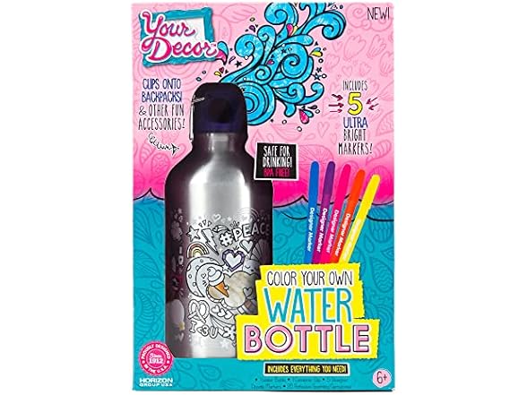 Just My Style Your Décor Water Bottle