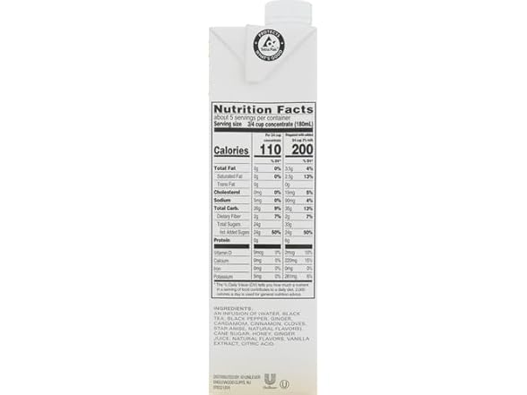 TAZO Chai Latte Concentrate, 32oz