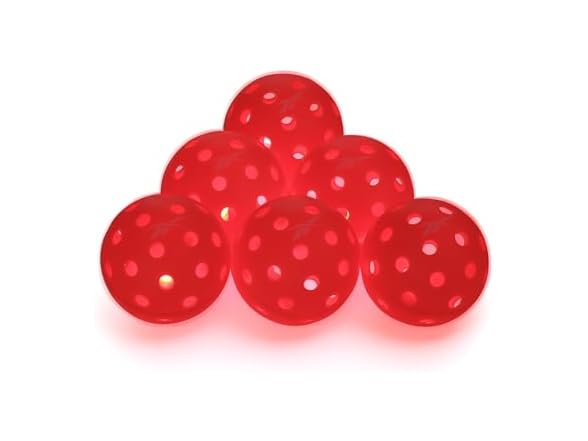 Reebok - LED Pickleball 40 Hole (6-Piece)