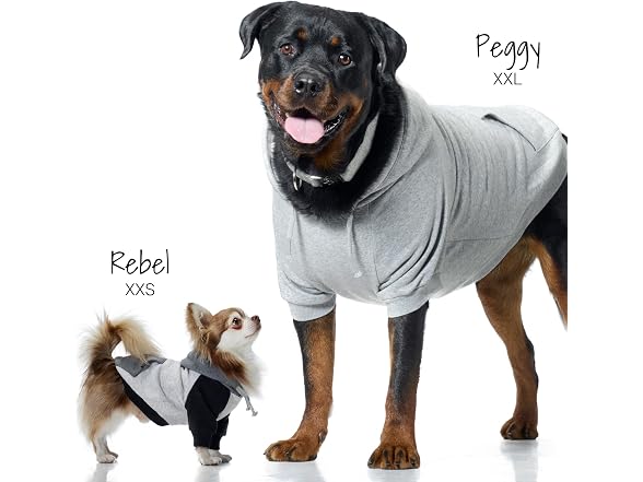 Pet Passion Rocky II Dog Hoodie, Black Sand Plaid XXXS