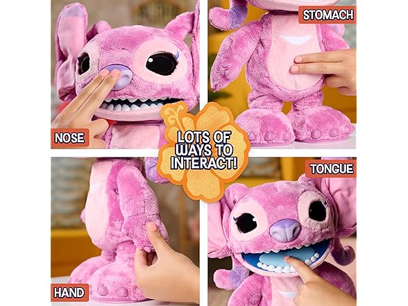 Disney Stitch Ultimate Angel Interactive 17" Plush Toy