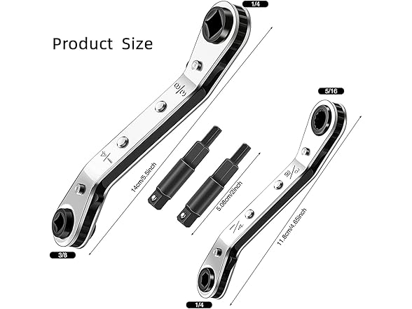 YYTONG Hvac Service Wrench 3/16-3/8"
