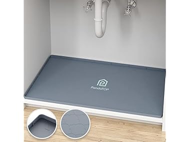 $8.99, Was $19.99, 55% Off! PandaTOP Under Sink Mat dealfomo