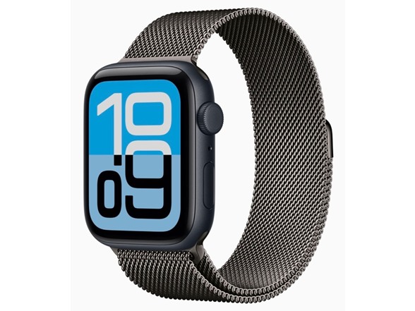 Midnight Aluminum Case with Slate Milanese Loop