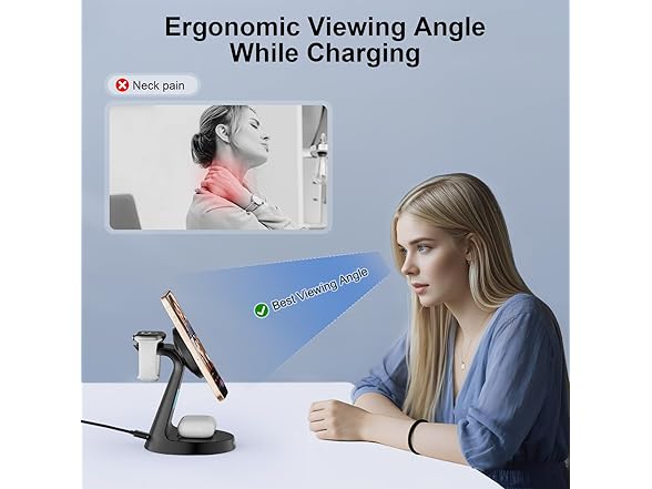 Augnner 3 in 1 Charging Station