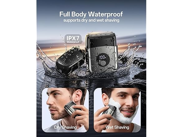WEQOEE Electric Razor for Men