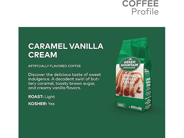 Green Mountain Coffee Roasters, Caramel Vanilla