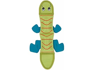 $7.99, Was $12.71, 37% Off! Outward Hound Fire Biterz Green Lizard Plush dealfomo