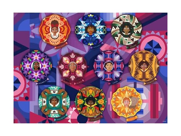 Disney Encanto Mandala Familia 500Pc Puzzle