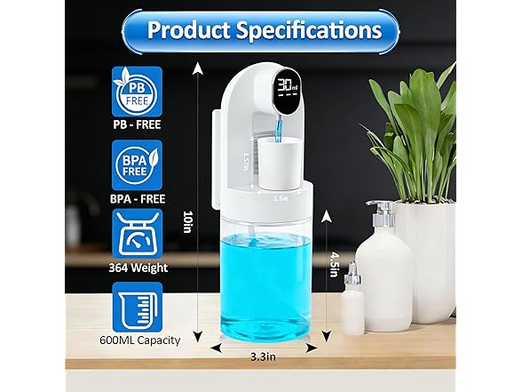 Mouthwash Dispenser for Bathroom