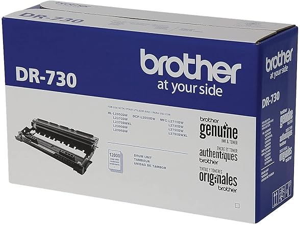 Brother BROTHER DR730 Brother Genuine DR730 Drum Unit, Up to