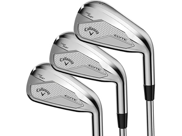 Callaway Golf Elyte Max Fast Iron Set (7 - PW, AW GW, Light, Graphite, Right)