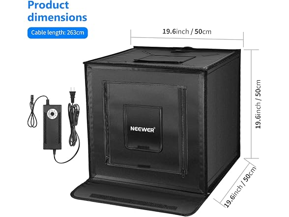 NEEWER Photo Studio Light Box
