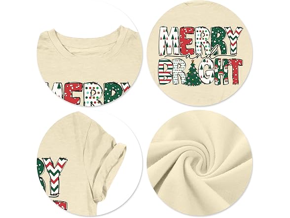 Merry and Bright Christmas T-Shirt
