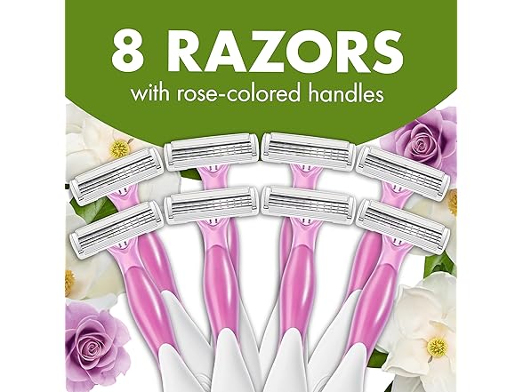 BIC Soleil Escape Scented Women's Disposable Razors, 3 Blades
