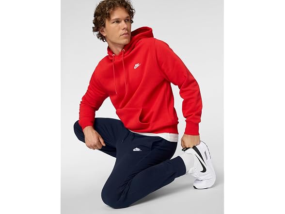 Nike Men's Club Knit Joggers, Obsidian/W