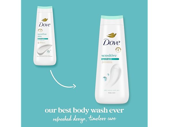 Dove Body Wash Sensitive Skin 20oz