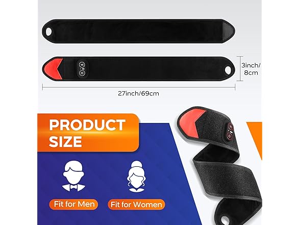 Cordless Red Light Wrist Heating Brace