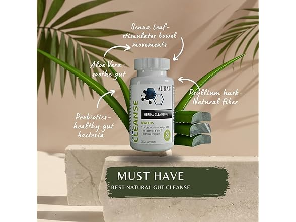 AURAW 15 Day Colon Cleanse 30ct