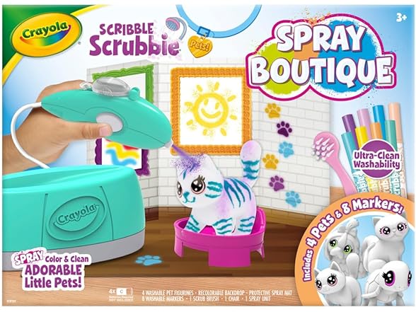 Crayola Scribble Scrubbie Spray Boutique