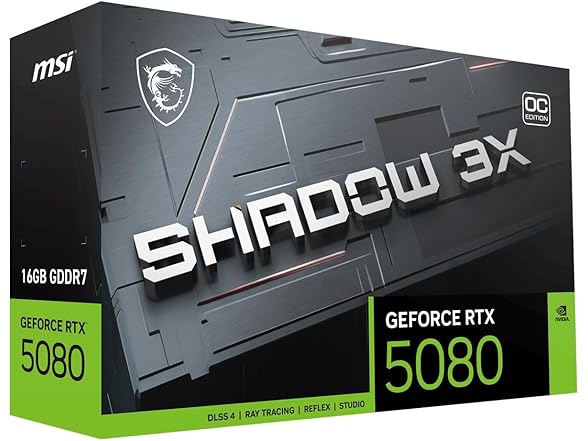 MSI VGA GEFORCE RTX 5080 16G Shadow 3X OC