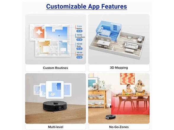 roborock S8+ Robot Vacuum and Mop