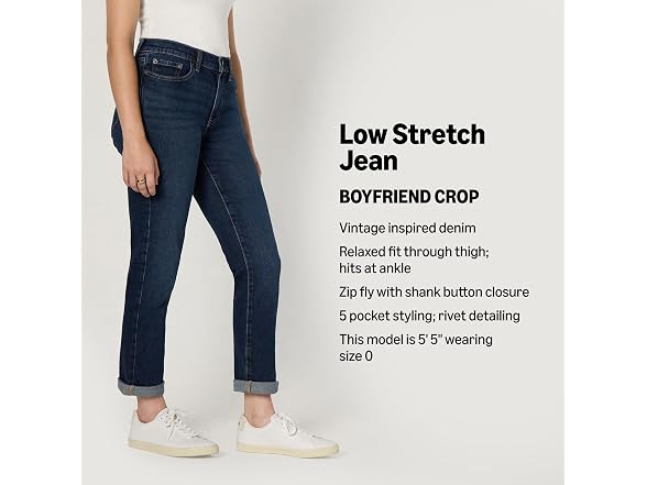 Amazon Essentials Women Low Stretch Mid-rise Jean