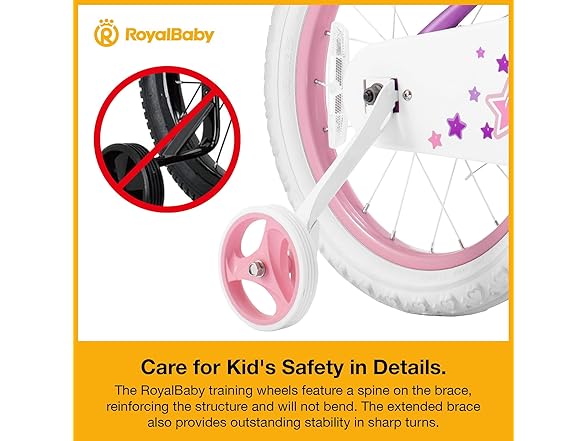 RoyalBaby Stargirl Kids Bike 14 Inch