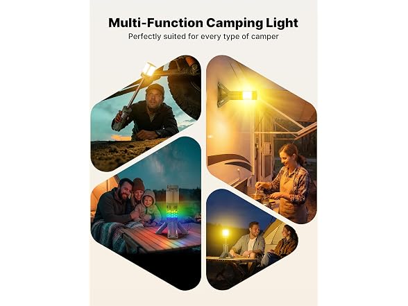OGERY Telescopic Camping Lantern