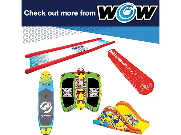 WOW Inflatable Pool Party Lounge Single