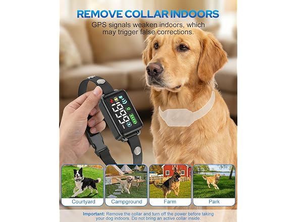 Petutor BC9991260656574 GPS Wireless Dog Fence