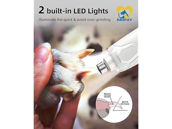 Casfuy B0CG5SDW8V Dog Nail