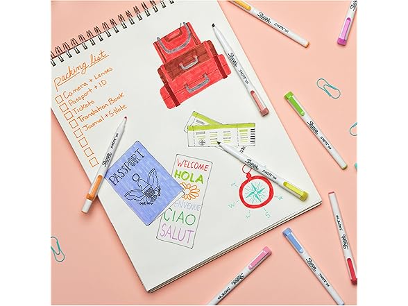 Sharpie S-Note Duo Dual-Tip Creative Highlighters
