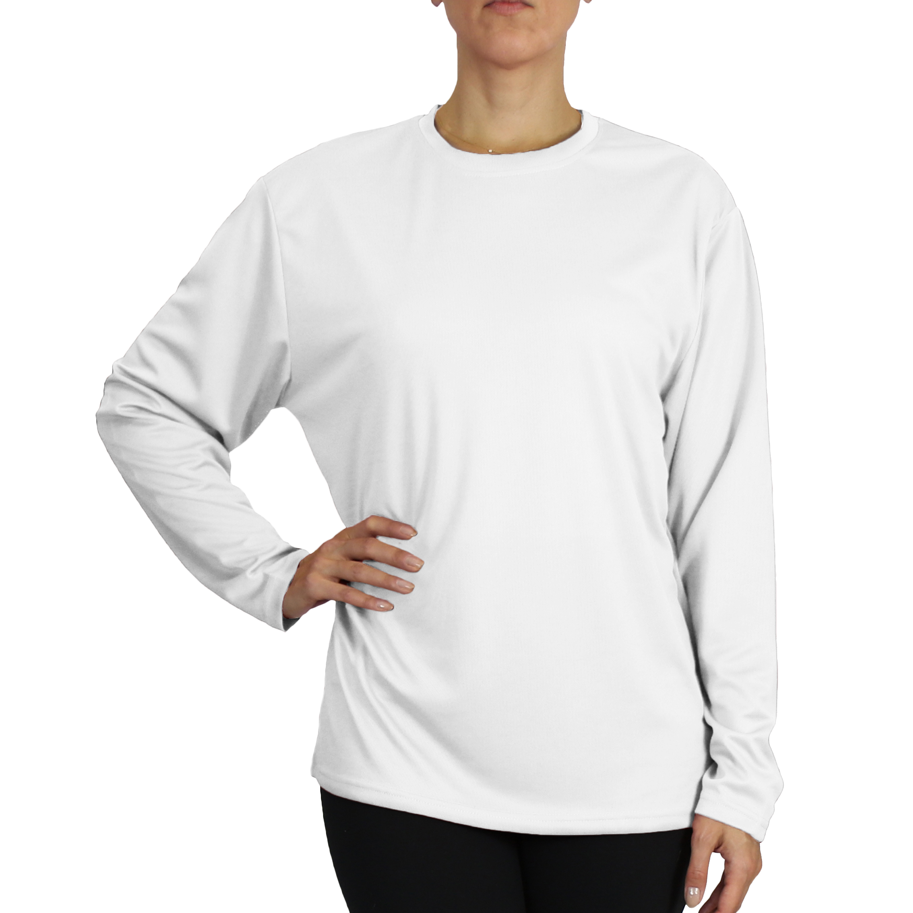 4Pk Womens L/S Performance T-Shirt - Gallery 33