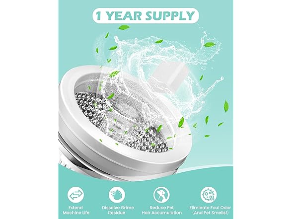 Mamouris Washing Machine Cleaner Tablets