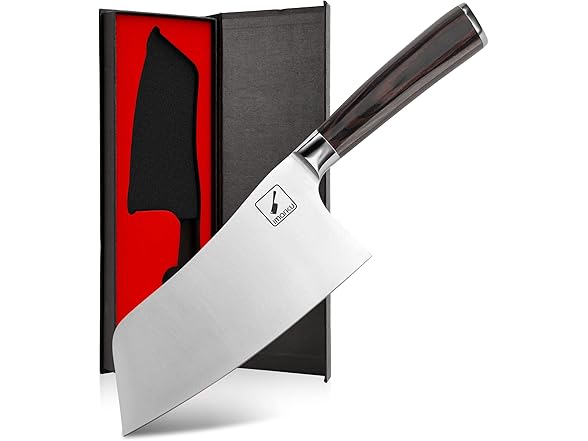 imarku 7 inch cleaver knife