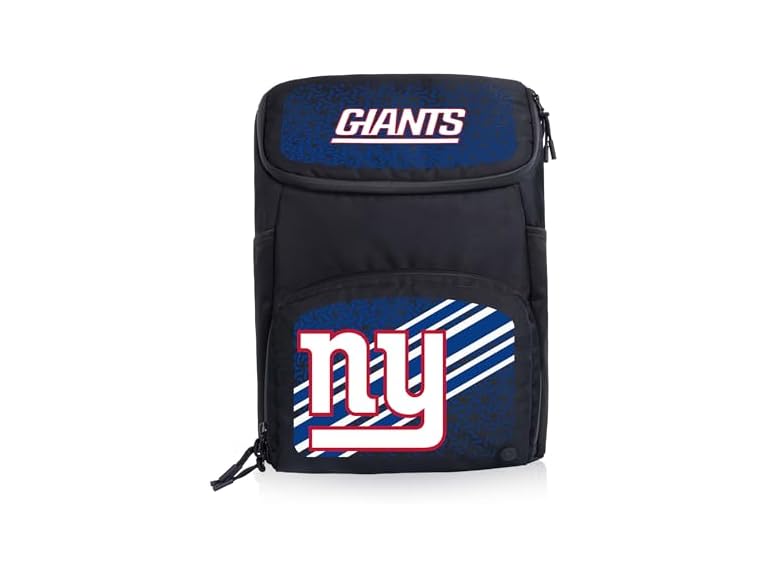 PICNIC TIME NFL New York Giants PTX 2.0 Tarana Upcycled Backpack Cooler