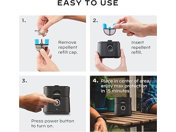 Thermacell Mosquito Repellent Radius Zone